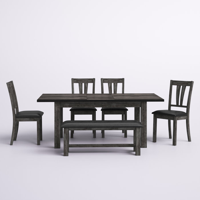 Mistana™ Katarina 6 Piece Extendable Dining Set & Reviews Wayfair